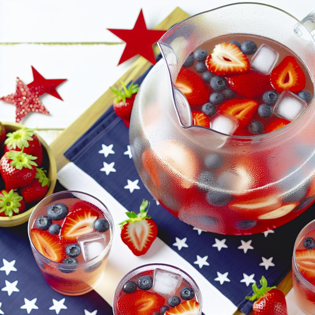 4th of July Patriotic Punch Recipe