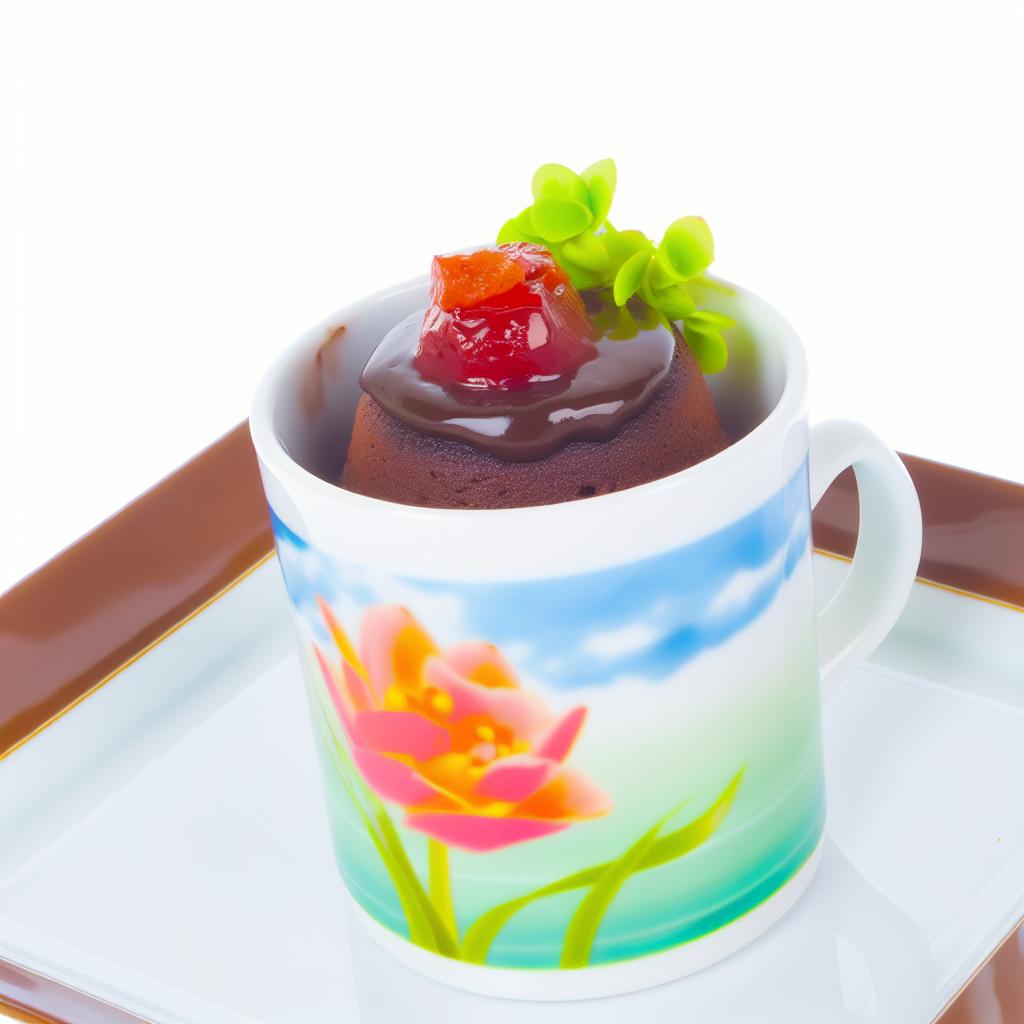 Decadent Single-Serve Mug Cake with Chocolate Ganache Recipe