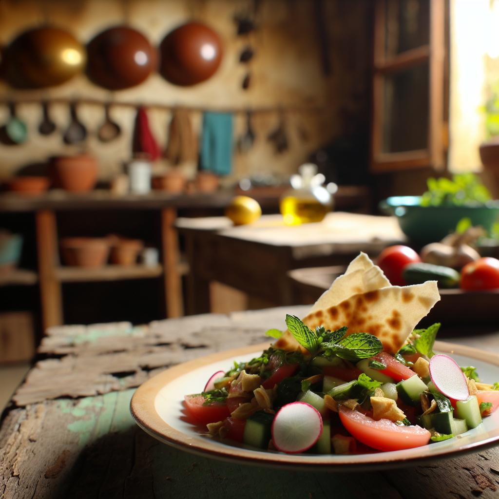 Fattoosh Salad Recipe