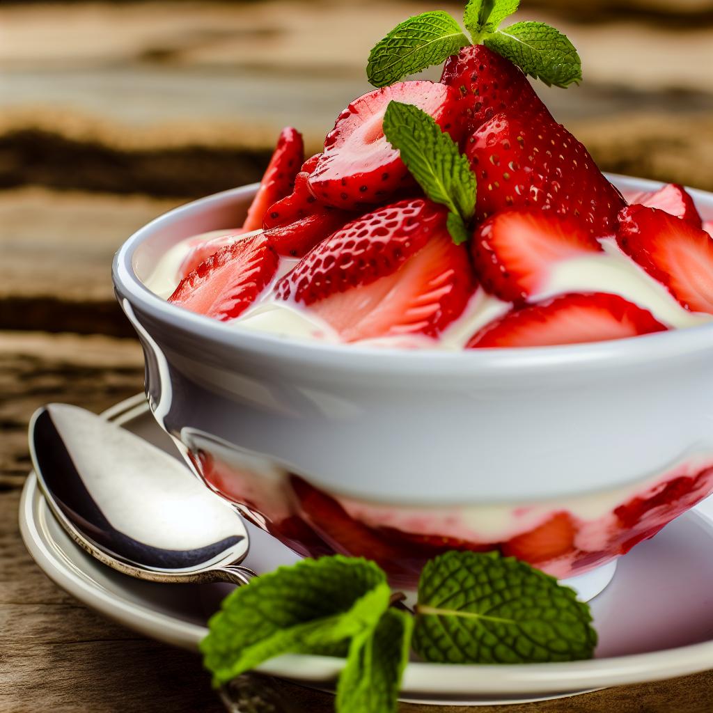 Fresas Con Crema Recipe