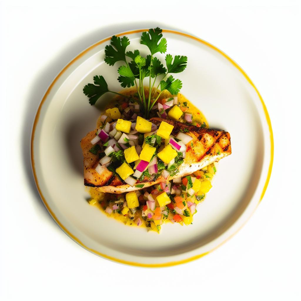 Grilled Mahi Mahi with Pineapple Salsa Recipe