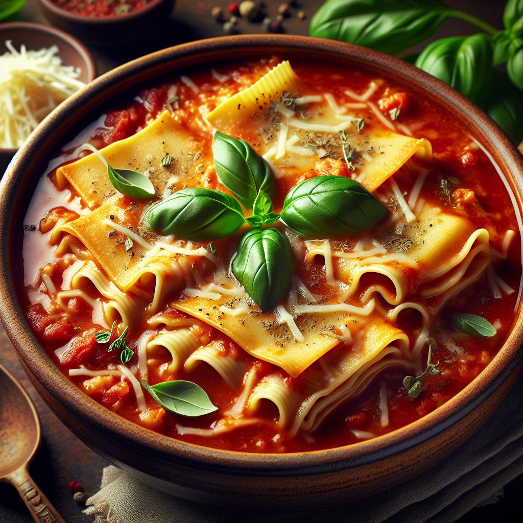 Lasagna Soup Recipe