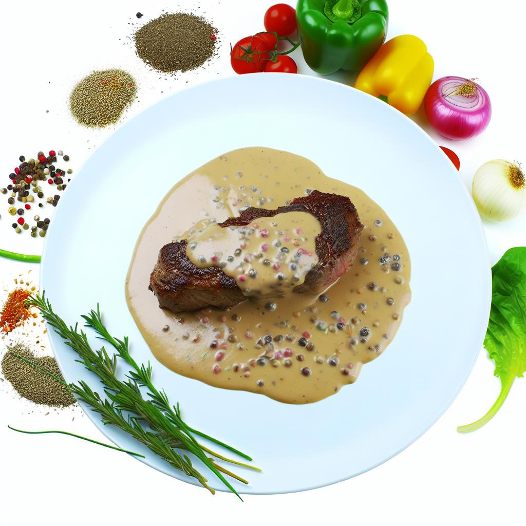 Savory Peppercorn Sauce: A Rich, Flavorful Steak Accompaniment Recipe